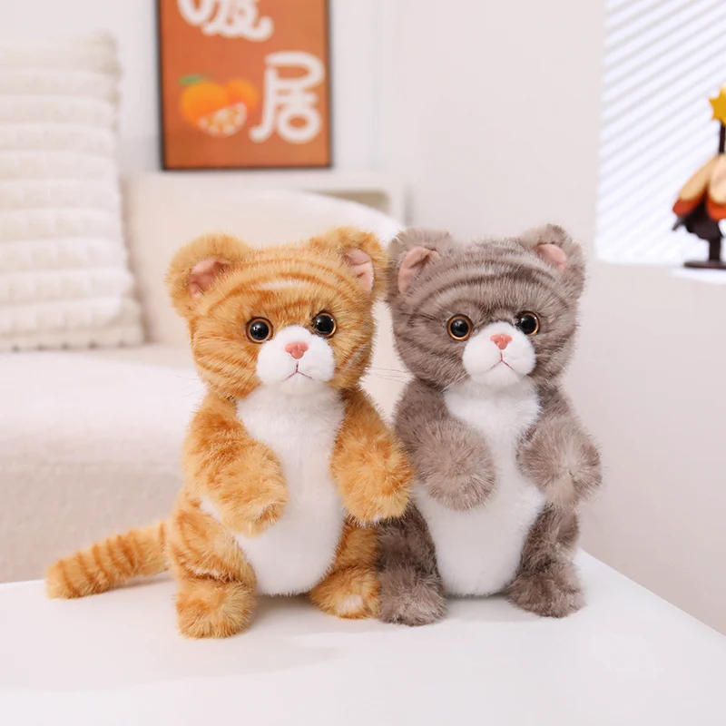 Realistic Cat Plush Toy Soft Fluffy Kitten Stuffed Doll Lifelike Pet Cat Plushies Home Decor Kids Birthday Christmas Gift
Realistic Cat Plush Toy Soft Fluffy Kitten Stuffed Doll Lifelike Pet Cat Plushies Home Decor Kids Birthday Christmas Gift