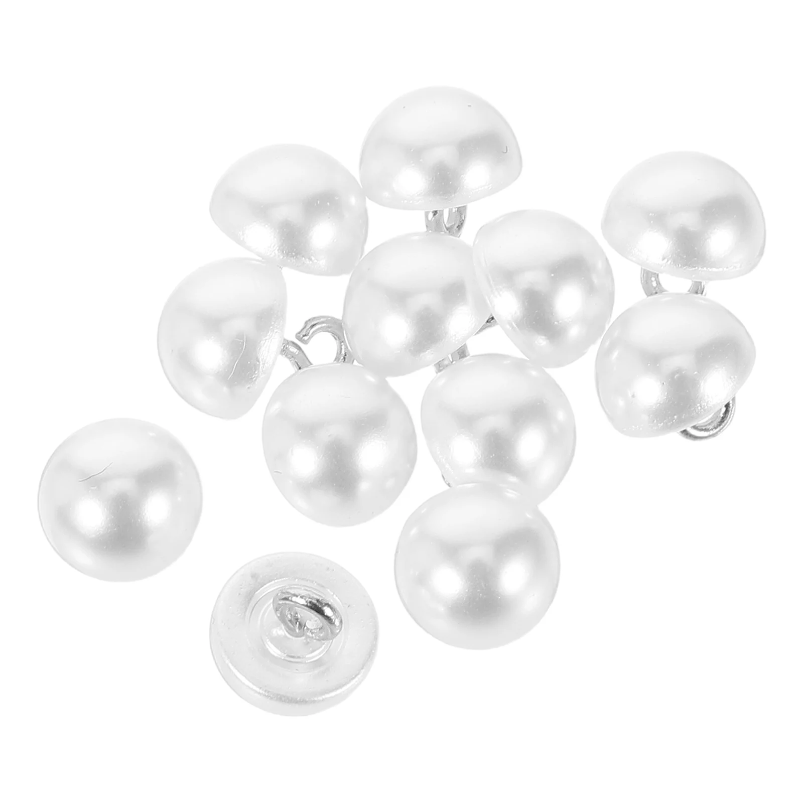12pcs Pearl Buttons Half Dome Faux Metal Shank for Sewing Clothes Crafts Jeans Decorative Bridal Shower Dress Shirt
12pcs Pearl Buttons Half Dome Faux Metal Shank for Sewing Clothes Crafts Jeans Decorative Bridal Shower Dress Shirt