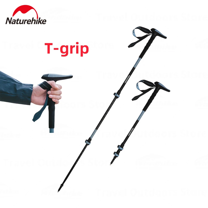 Naturehike Base T-grip Trekking Pole 3 Sections Aluminum Alloy Telescopic Walking Stick Outdoor Hiking Stick Ergonomic Handle
Naturehike Base T-grip Trekking Pole 3 Sections Aluminum Alloy Telescopic Walking Stick Outdoor Hiking Stick Ergonomic Handle