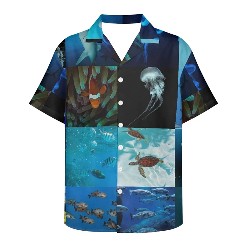 Magical Underwater World 3D Print Shirts For Men Clothes Funny Fish Graphic Beach Shirt Women Hawaiian Aloha Button Blouse
Magical Underwater World 3D Print Shirts For Men Clothes Funny Fish Graphic Beach Shirt Women Hawaiian Aloha Button Blouse