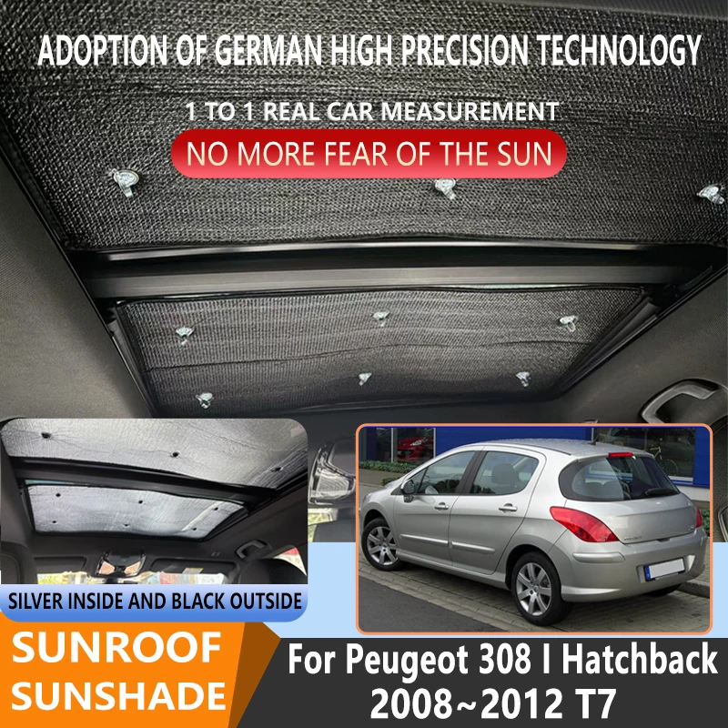 Sunroof Insulation Roof Visor For Peugeot 308 I Hatchback 2008~2012 2011 Sunshade Anti-UV Car Panoramic Roof Heat Shield Window
Sunroof Insulation Roof Visor For Peugeot 308 I Hatchback 2008~2012 2011 Sunshade Anti-UV Car Panoramic Roof Heat Shield Window