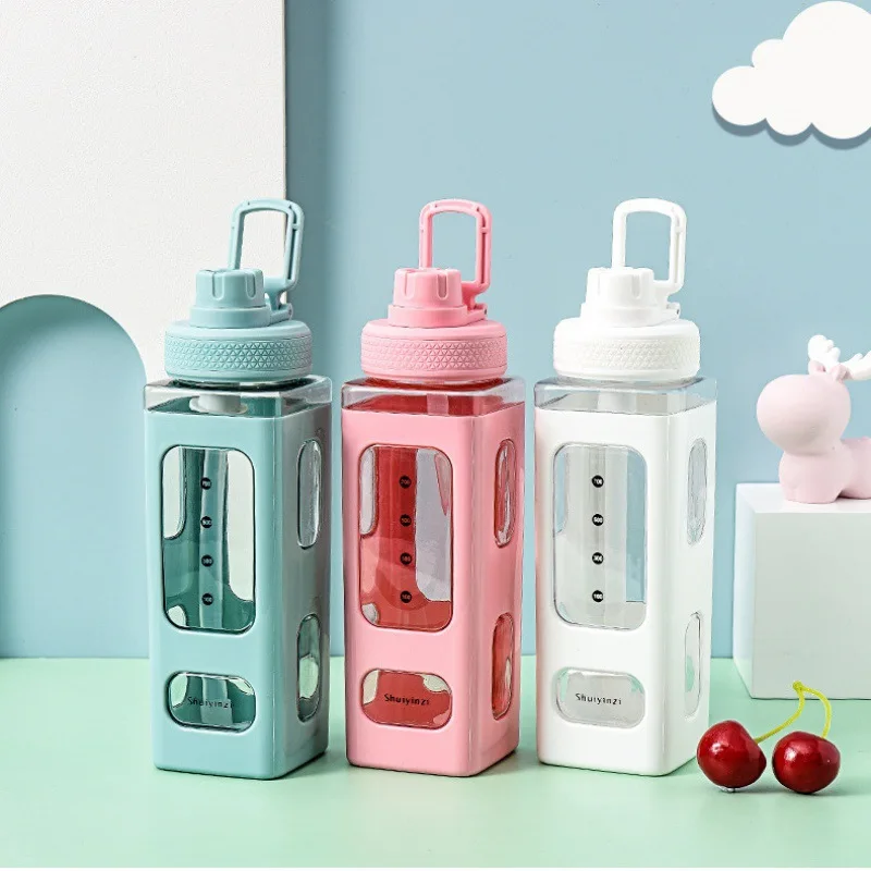 700-900ml Kawaii Juice Tea Smoothie Shaker Water Bottle BPA-Free Plastic with Straw & Stickers Portable Cute Drink Bottle
700-900ml Kawaii Juice Tea Smoothie Shaker Water Bottle BPA-Free Plastic with Straw & Stickers Portable Cute Drink Bottle