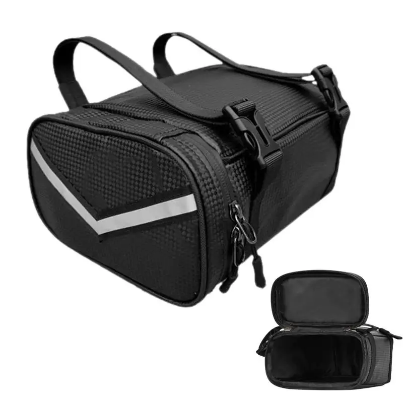New Road Bike Saddle Bag Waterproof Mountain Bike Storage Bike Tool Pouch High Capacity Oxford Cloth Cycling Saddle Carrier
New Road Bike Saddle Bag Waterproof Mountain Bike Storage Bike Tool Pouch High Capacity Oxford Cloth Cycling Saddle Carrier