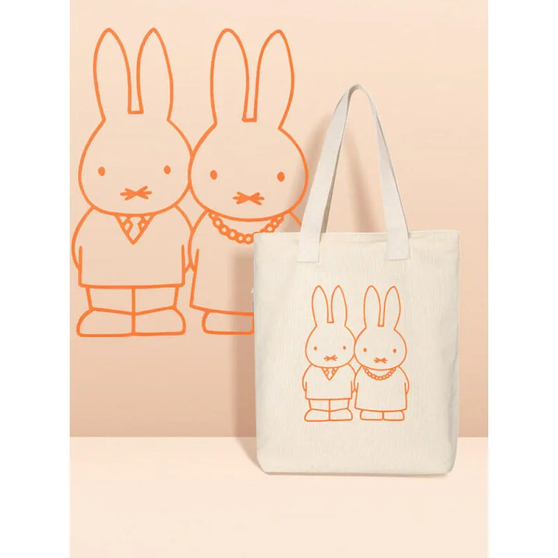 Miffy Canvas Bag Kawaii Simple Large Capacity Commuting Handbag Ins Korean Shoulder Bag Cartoon Anime Friend Birthday Gift
Miffy Canvas Bag Kawaii Simple Large Capacity Commuting Handbag Ins Korean Shoulder Bag Cartoon Anime Friend Birthday Gift