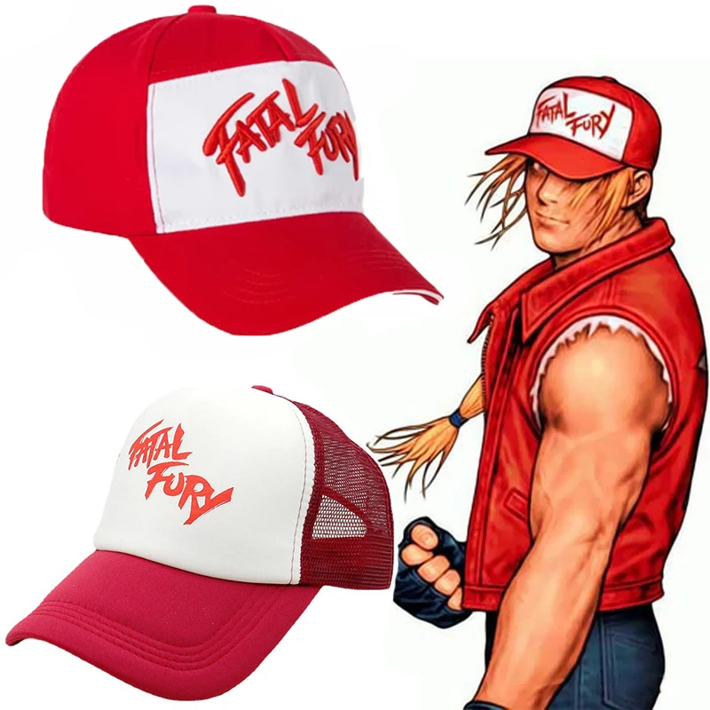 Cosplay Games Terry Bogard Baseball Cap King of Fighters Embroidery Cotton Fatal Fury Hat Adjustable Unisex Outdoor Prop Gift
Cosplay Games Terry Bogard Baseball Cap King of Fighters Embroidery Cotton Fatal Fury Hat Adjustable Unisex Outdoor Prop Gift