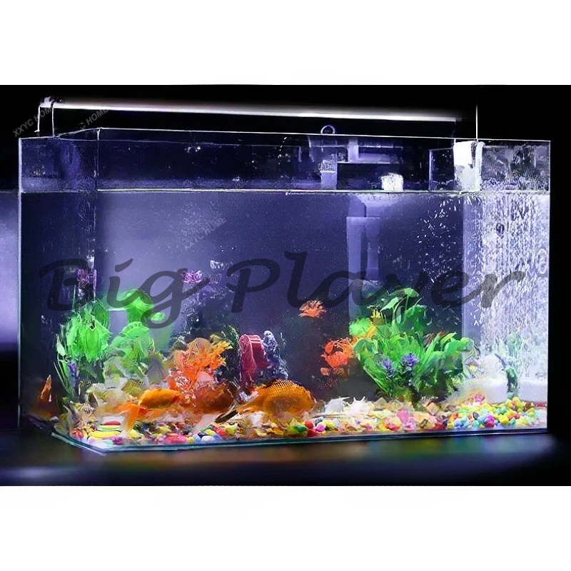 Transparent Glass Lazy Fish Tank Living Room Balcony Home Landscaping Small and Medium Decorative Goldfish Ecology Aquarium
Transparent Glass Lazy Fish Tank Living Room Balcony Home Landscaping Small and Medium Decorative Goldfish Ecology Aquarium