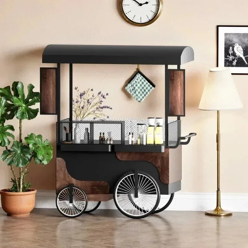 Dining cart with silent large hotel snack stall commercial display car
Dining cart with silent large hotel snack stall commercial display car