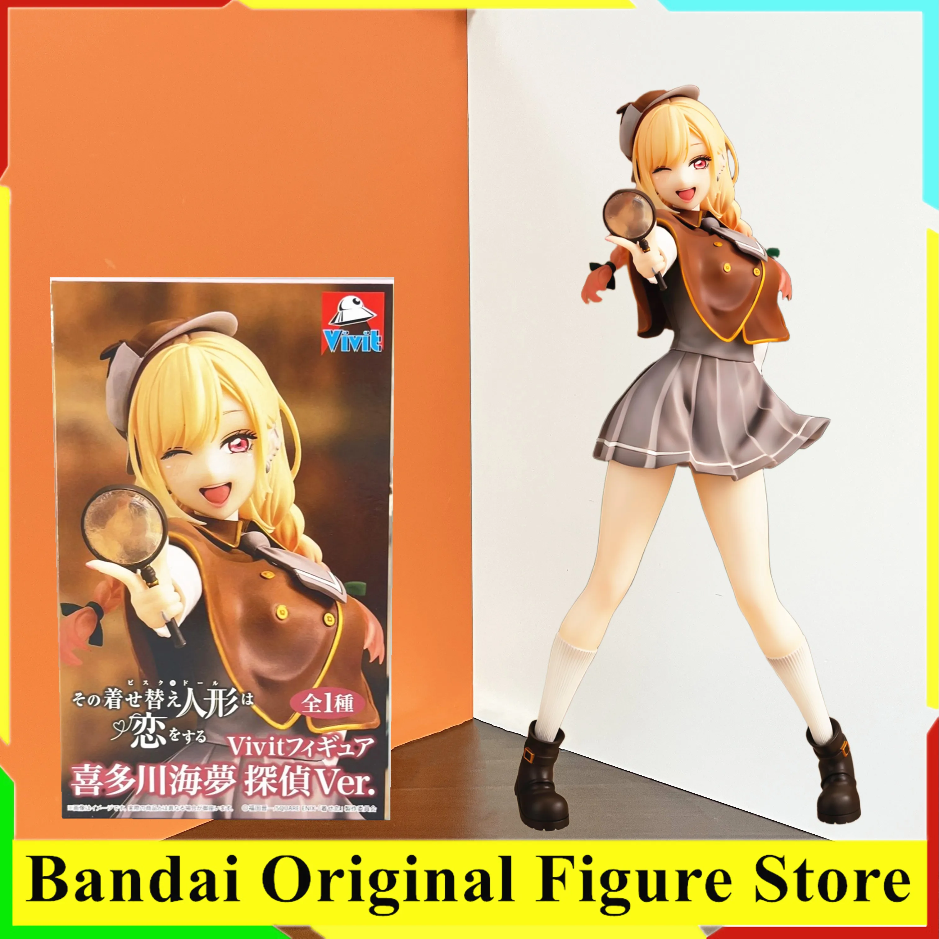 Оригинальное аниме My Dress-Up Darling Kitagawa Marin Vivit Figure Tantei Ver. Фигурка игрушки ПВХ Модель Коллекция Фигурка
Оригинальное аниме My Dress-Up Darling Kitagawa Marin Vivit Figure Tantei Ver. Фигурка игрушки ПВХ Модель Коллекция Фигурка