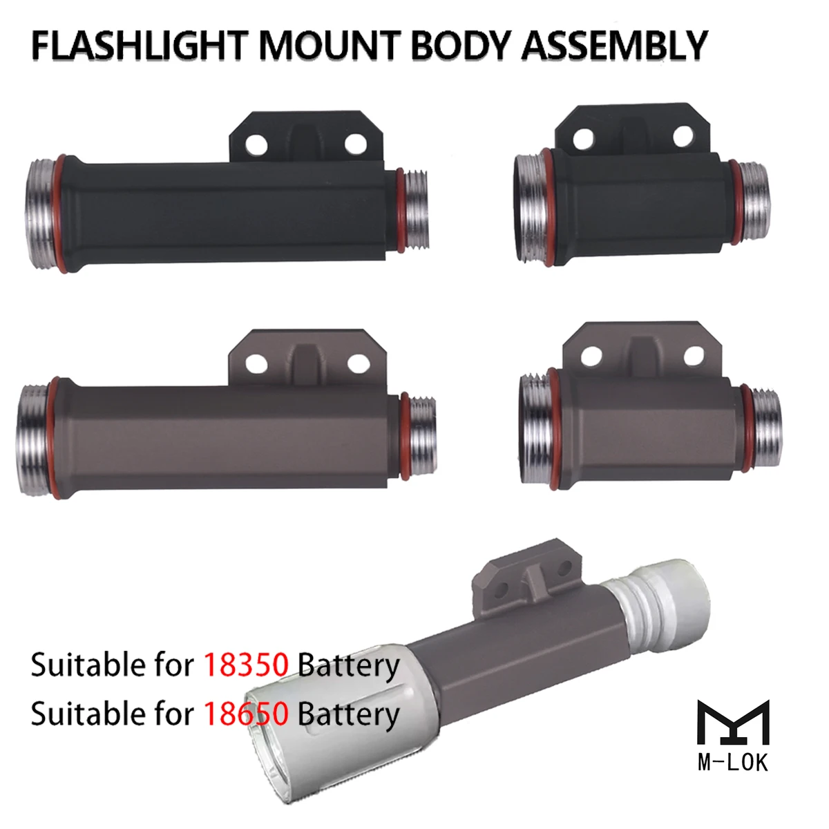 Tactical Light Body MOD V2 Flashlight Aluminum Mount Battery 18650 18350 Series Scout Light Accessories Hunting Helmet Lamp
Tactical Light Body MOD V2 Flashlight Aluminum Mount Battery 18650 18350 Series Scout Light Accessories Hunting Helmet Lamp