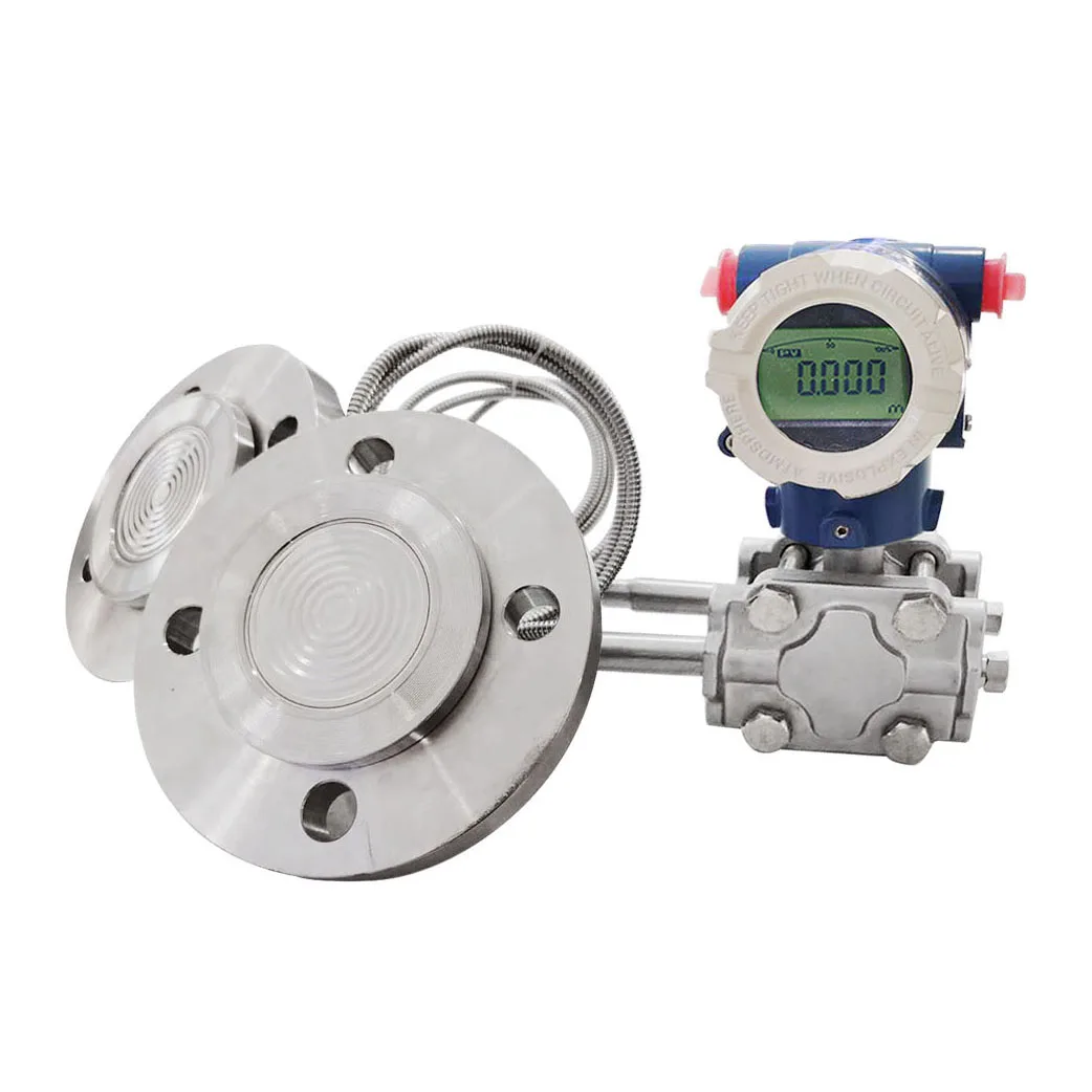 3051 Smart Remote Seal Differential Pressure Level Transmitter Level Transmitter for Tank With4-20mA Output
3051 Smart Remote Seal Differential Pressure Level Transmitter Level Transmitter for Tank With4-20mA Output