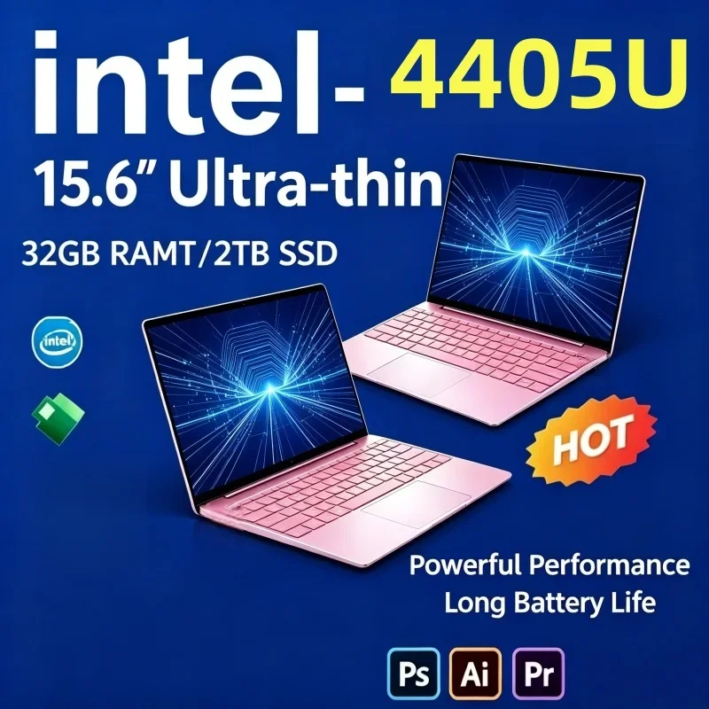 Lightweight 15.6-inch 120Hz Slim Laptop by Intel 4405U, 32GB RAM 2TB SSD, Great for Student Home Study, Daily Jobs and Casual
Lightweight 15.6-inch 120Hz Slim Laptop by Intel 4405U, 32GB RAM 2TB SSD, Great for Student Home Study, Daily Jobs and Casual