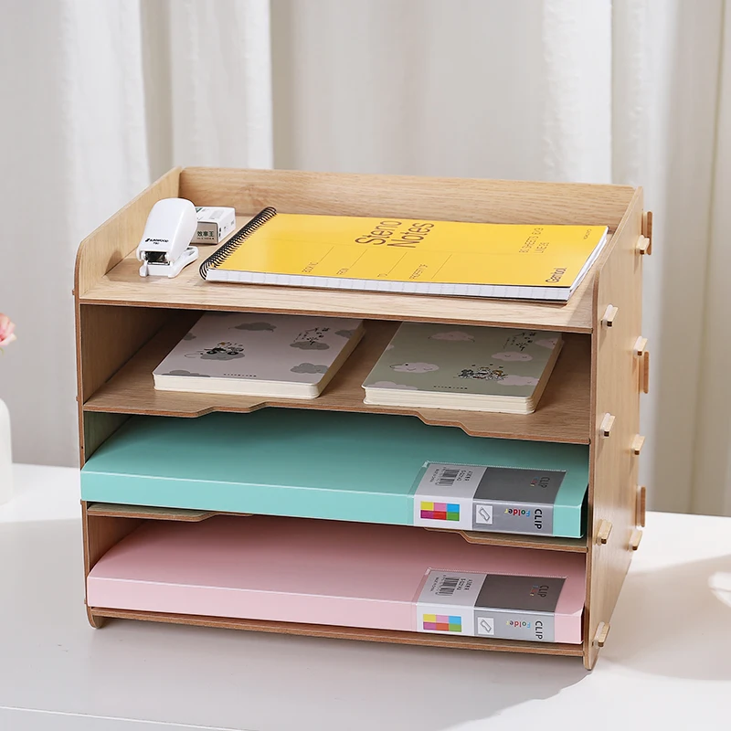 Document storage shelf, desktop multi-layered data shelf, desk classification, desk, office shelf, file storage box, A4 layered
Document storage shelf, desktop multi-layered data shelf, desk classification, desk, office shelf, file storage box, A4 layered