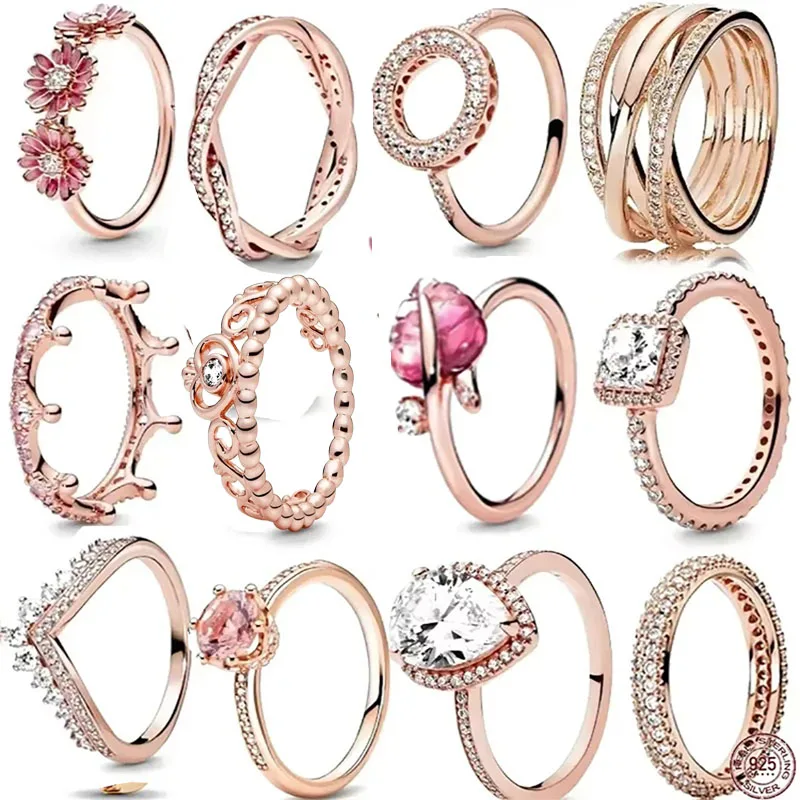 Hot selling 925 sterling silver heart-shaped circular crown ring, sparkling classic zircon couple jewelry, exquisite gift
Hot selling 925 sterling silver heart-shaped circular crown ring, sparkling classic zircon couple jewelry, exquisite gift