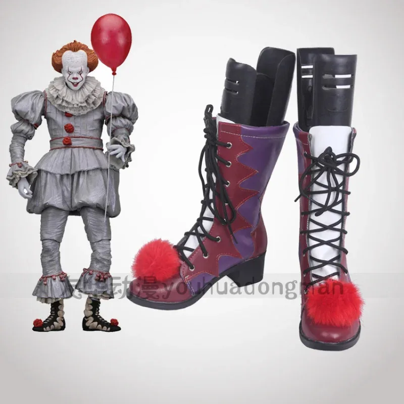 Stephen King's It Pennywise Horror Clown Cosplay Shoes Cosplay Shoes
Stephen King's It Pennywise Horror Clown Cosplay Shoes Cosplay Shoes