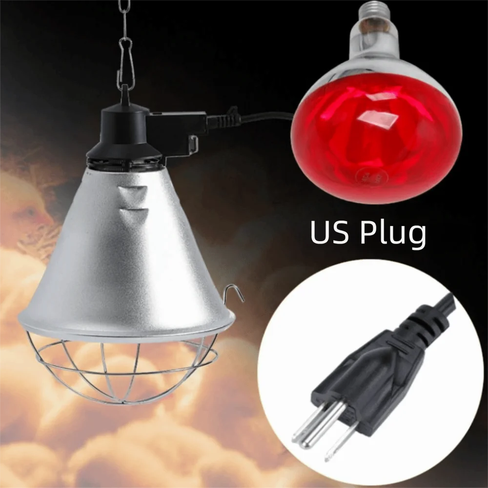 Adjustable Temperature Warming Lampshade Insulation Heating Thermal Cover Heat Lamp Holder Lamp Net Silver Warm
Adjustable Temperature Warming Lampshade Insulation Heating Thermal Cover Heat Lamp Holder Lamp Net Silver Warm
