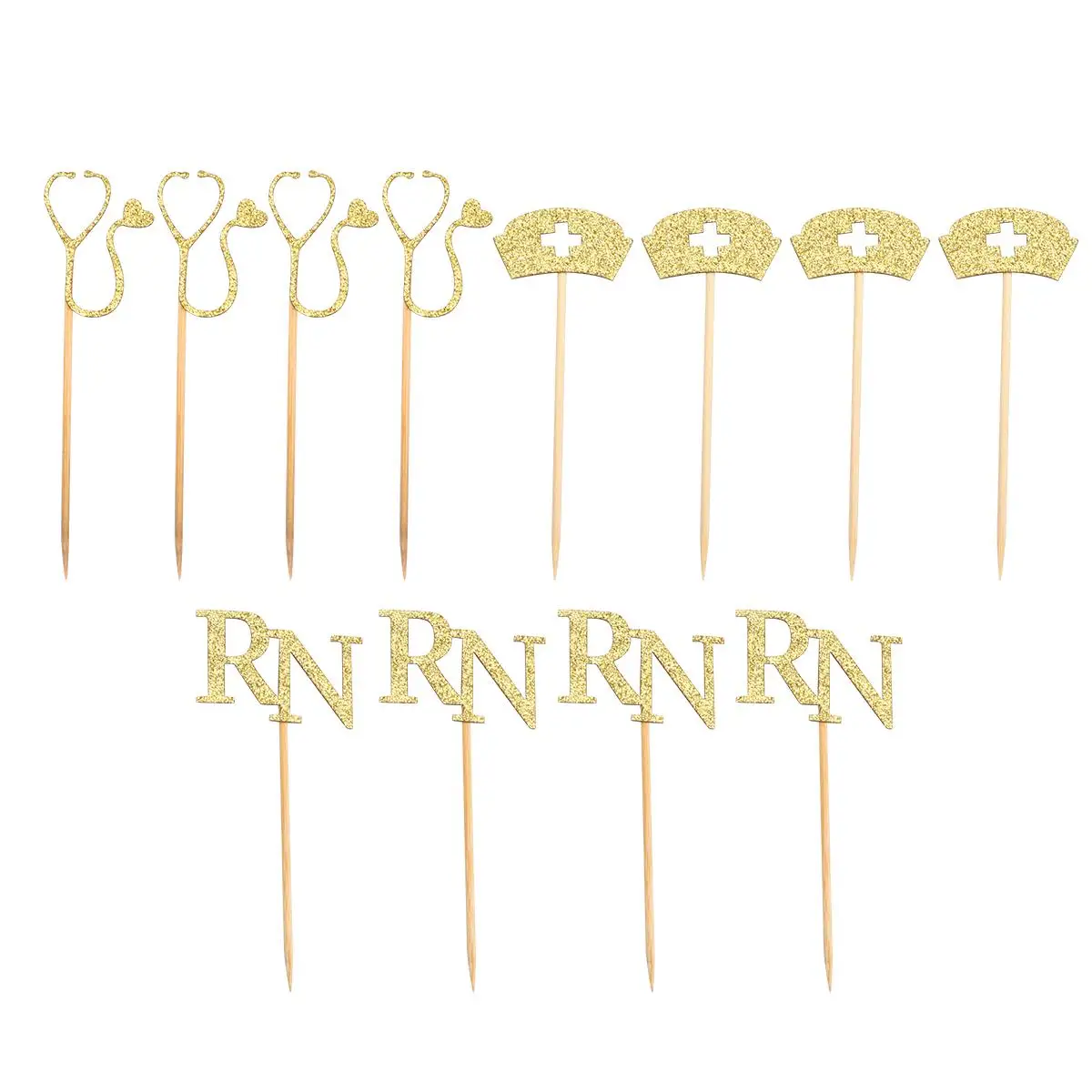 24 Pcs Party Dessert Topper Cake Picks Cupcake Hat Exquisite Cakes Decor Bamboo Nurse Themed
24 Pcs Party Dessert Topper Cake Picks Cupcake Hat Exquisite Cakes Decor Bamboo Nurse Themed