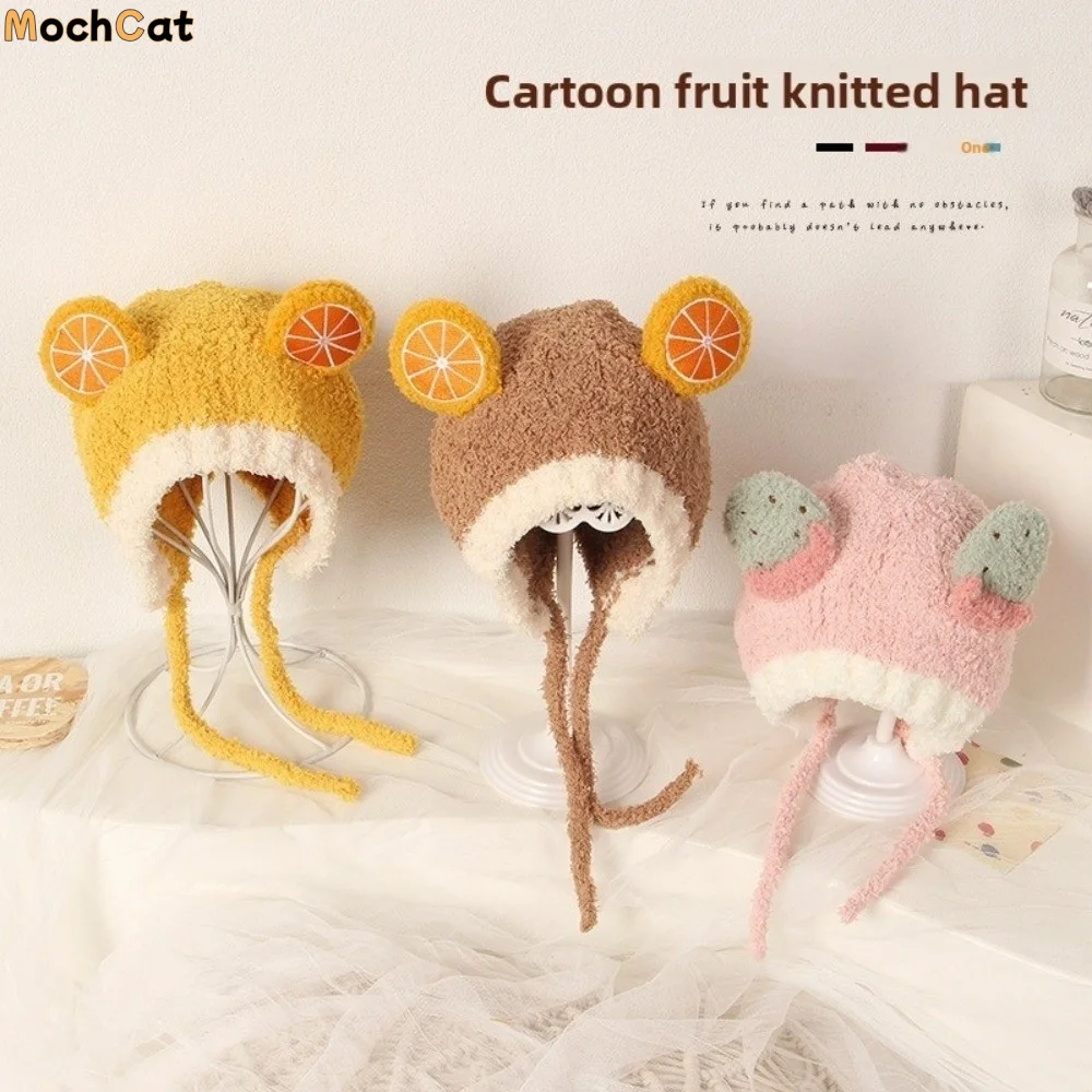 Lovely Fleece Fruit Ear Hat Winter Soft Baby Beanie Cap Plush Thick Ear Protection Hat Toddler
Lovely Fleece Fruit Ear Hat Winter Soft Baby Beanie Cap Plush Thick Ear Protection Hat Toddler