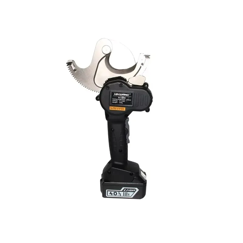 ACSR and Copper Battery Cordless Cable Cutter EC-50M Cable Cutter Wire Cutter Ratchet
ACSR and Copper Battery Cordless Cable Cutter EC-50M Cable Cutter Wire Cutter Ratchet