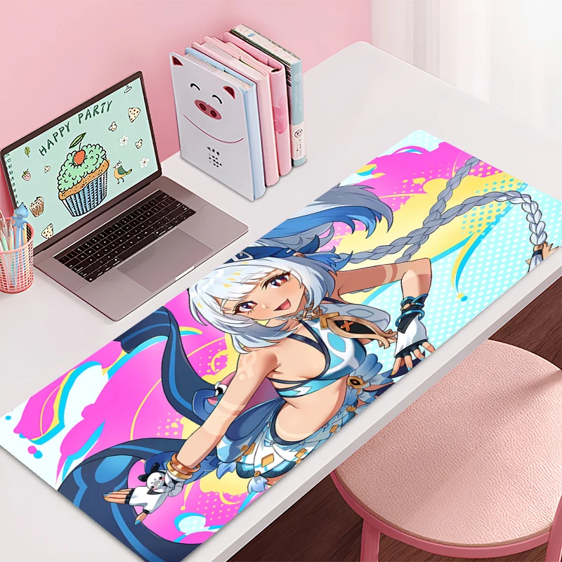 Mouse pad Large Genshin Impact Mualani rubber keyboard mouse carpet anti-slip gamer mouse pad laptop coaster PC carpet Mousepad
Mouse pad Large Genshin Impact Mualani rubber keyboard mouse carpet anti-slip gamer mouse pad laptop coaster PC carpet Mousepad
