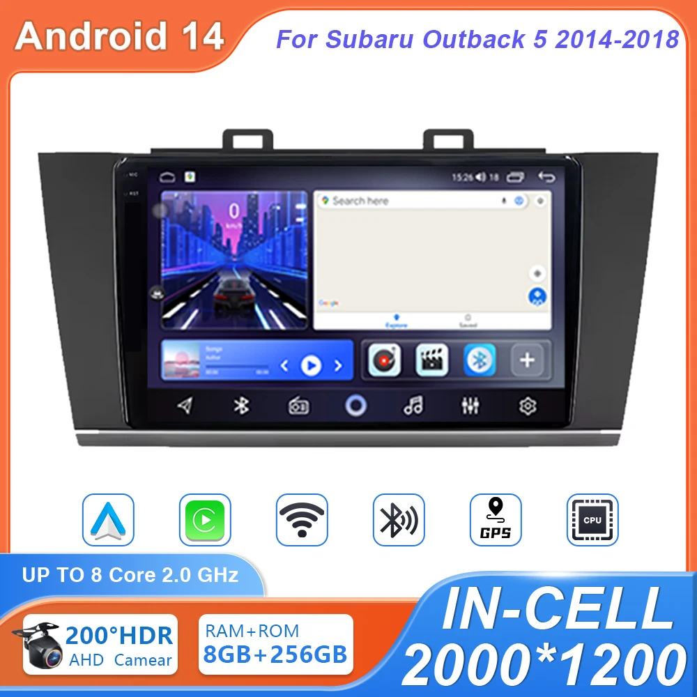 Автомобильный мультимедийный плеер Carplay Auto Audio для Subaru Outback Legacy 2014 2015 2016 2017 2018 DSP Радионавигация GPS 4G Android
Автомобильный мультимедийный плеер Carplay Auto Audio для Subaru Outback Legacy 2014 2015 2016 2017 2018 DSP Радионавигация GPS 4G Android