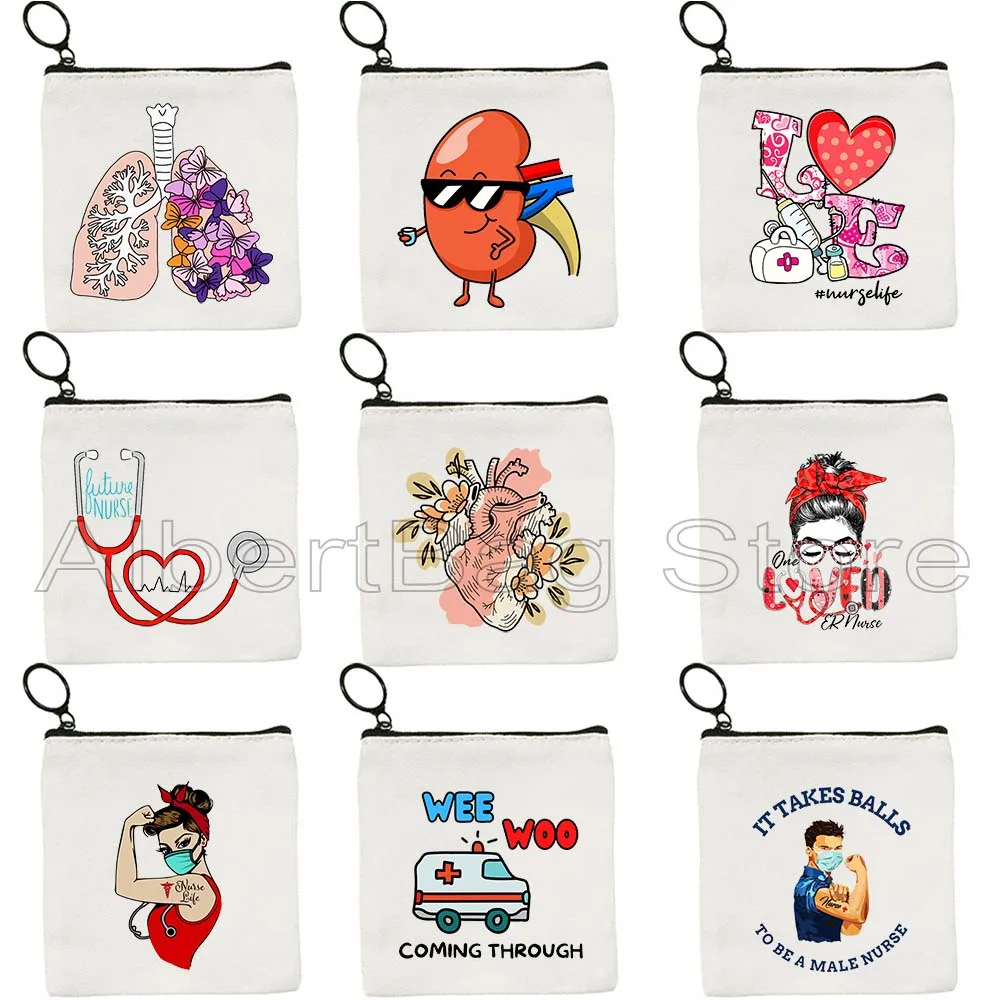 Nurse Life Floral Stethoscope Nursing Gifts Funny Human Anatomy Ambulance Medical Organs Coin Purse Key Case Bag Wallet Pouch
Nurse Life Floral Stethoscope Nursing Gifts Funny Human Anatomy Ambulance Medical Organs Coin Purse Key Case Bag Wallet Pouch