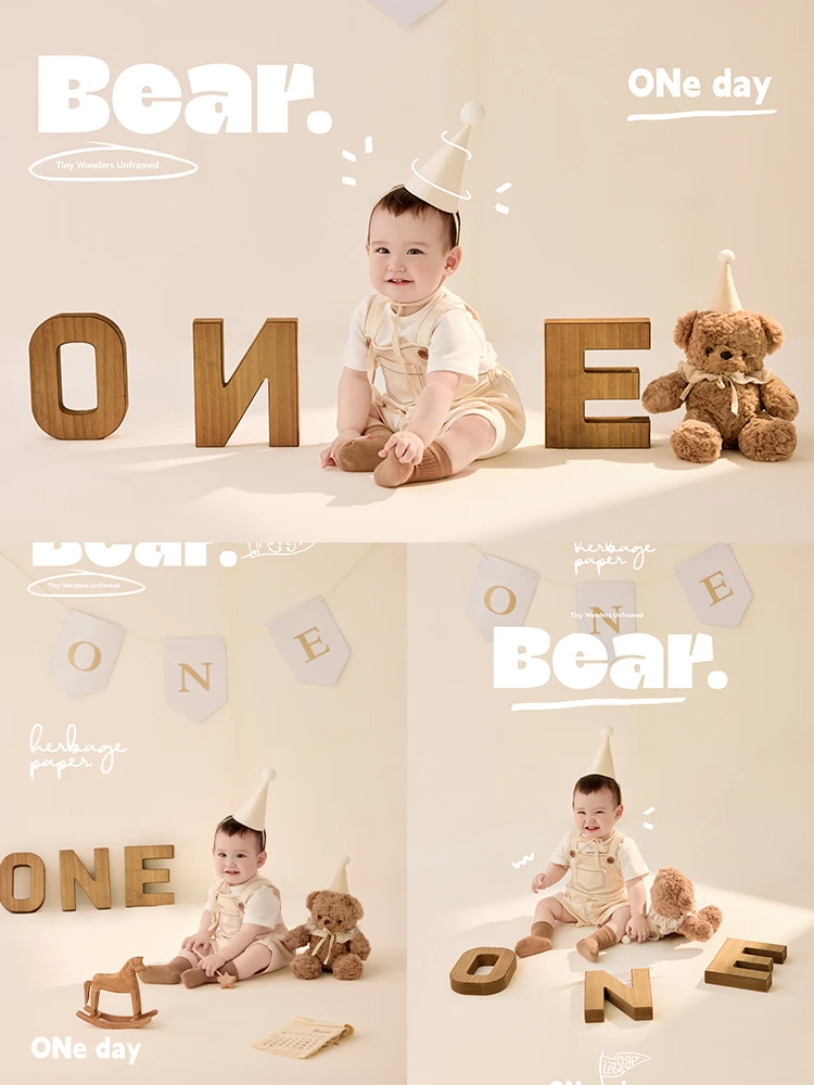 Newborn Photography Props Birthday Hat+Overalls Costume Set Teddy Bear Studio Baby Boy 1st Birthday Photo Scene Decor Supplies
Newborn Photography Props Birthday Hat+Overalls Costume Set Teddy Bear Studio Baby Boy 1st Birthday Photo Scene Decor Supplies
