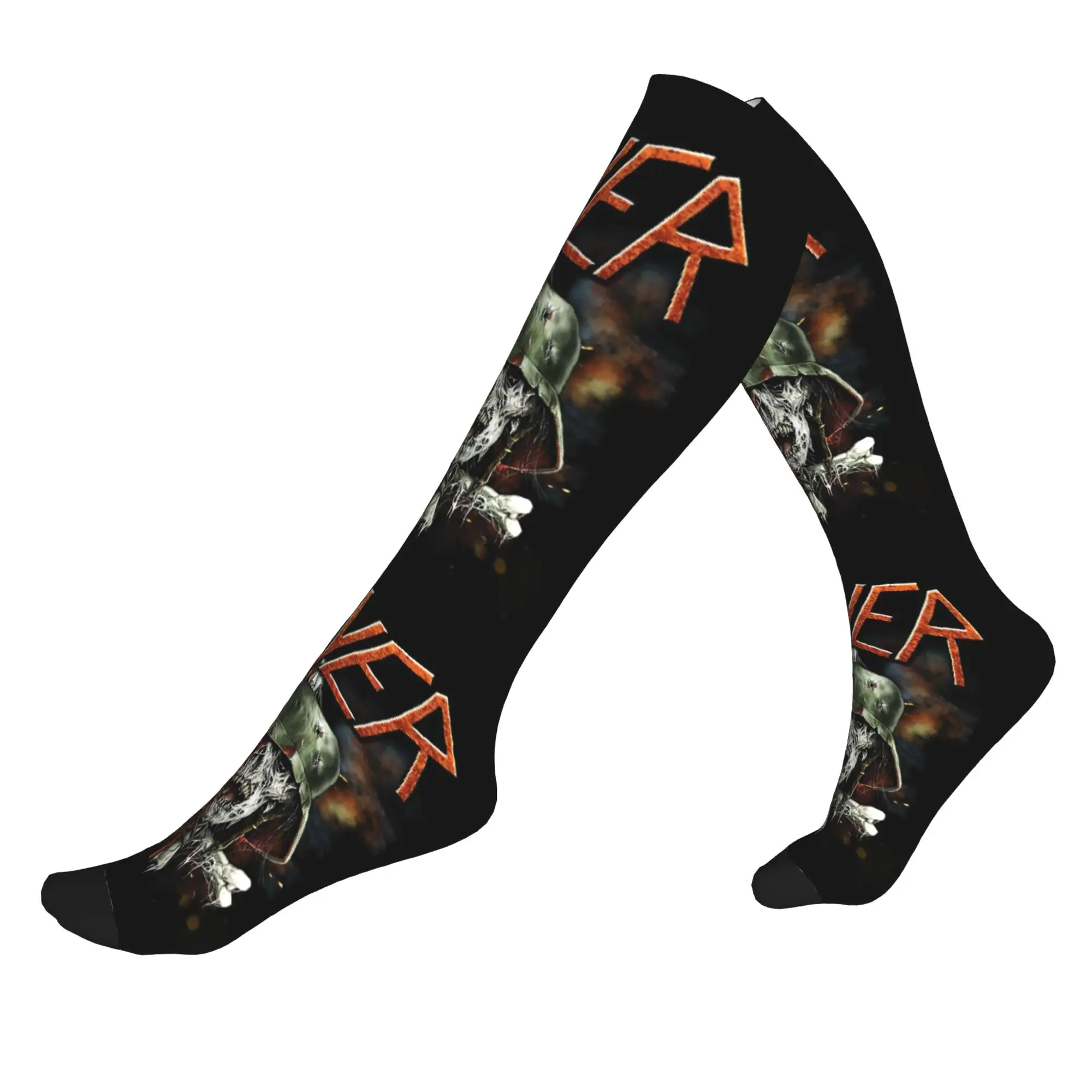 Slayers Heavy Metal Rock Band Men's Sports Compression Socks Unisex Novelty 3D Printed Dress Socks
Slayers Heavy Metal Rock Band Men's Sports Compression Socks Unisex Novelty 3D Printed Dress Socks