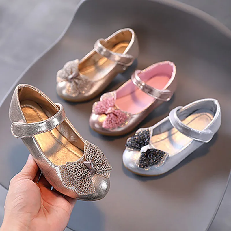 Baywell Kids Girls Leather Shoes Bowknot High Heel Children Dance Glitter Princess Shoes Fashion Girls Party Dance Shoe
Baywell Kids Girls Leather Shoes Bowknot High Heel Children Dance Glitter Princess Shoes Fashion Girls Party Dance Shoe