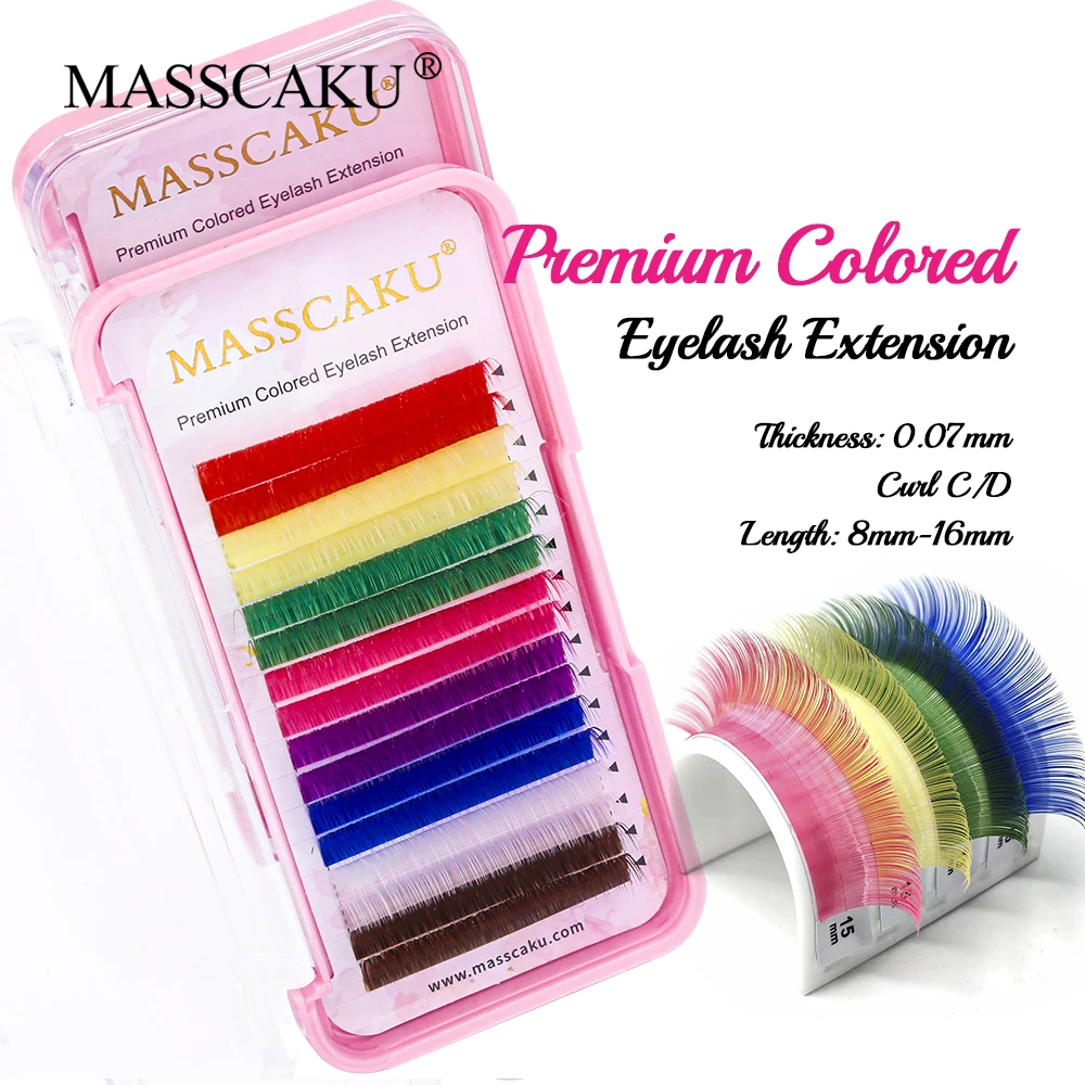 Customized Professional Lashes Supplies Colored Classic Volume Eyelash Extension Faux Mink Individual Premium Cashmere Lashes
Customized Professional Lashes Supplies Colored Classic Volume Eyelash Extension Faux Mink Individual Premium Cashmere Lashes