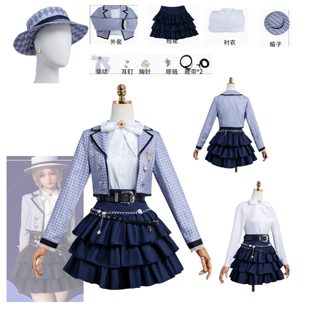 Love and DeepSpace Heroine Hunter Cosplay Costume Coat Skirt Hat Suit Women Hallowmas Carnival Outfit Disguise Performance Wear
Love and DeepSpace Heroine Hunter Cosplay Costume Coat Skirt Hat Suit Women Hallowmas Carnival Outfit Disguise Performance Wear