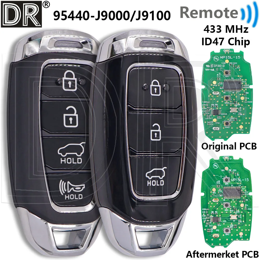 Отличный ID47Chip 433 МГц 95440-J9000 95440-J9100 TQ8-FOB-4F18 бесконтактный автомобильный ключ дистанционного управления для Hyundai Kona 2018 2019 2020 2021 
Отличный ID47Chip 433 МГц 95440-J9000 95440-J9100 TQ8-FOB-4F18 бесконтактный автомобильный ключ дистанционного управления для Hyundai Kona 2018 2019 2020 2021