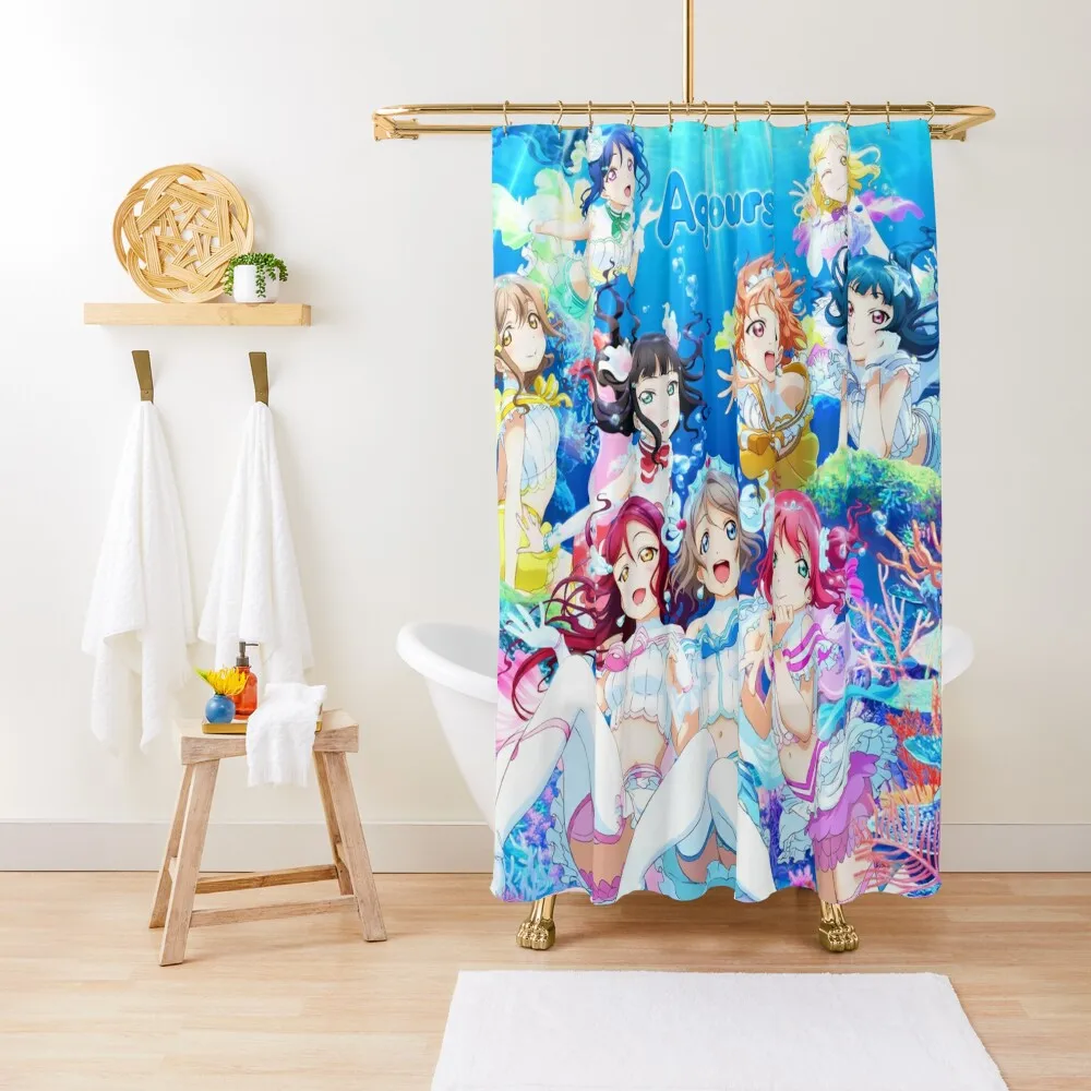 Love Live! Sunshine!! - Koi ni Naritai AQUARIUM Shower Curtain Washable Waterproof Fabric Shower Curtain
Love Live! Sunshine!! - Koi ni Naritai AQUARIUM Shower Curtain Washable Waterproof Fabric Shower Curtain