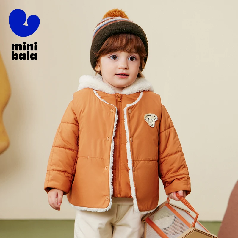 Мини-куртка для мальчиков Bala, новинка 2025 года, зимнее милое трансформируемое лоскутное пальто для младенцев 3-в-1
Мини-куртка для мальчиков Bala, новинка 2025 года, зимнее милое трансформируемое лоскутное пальто для младенцев 3-в-1