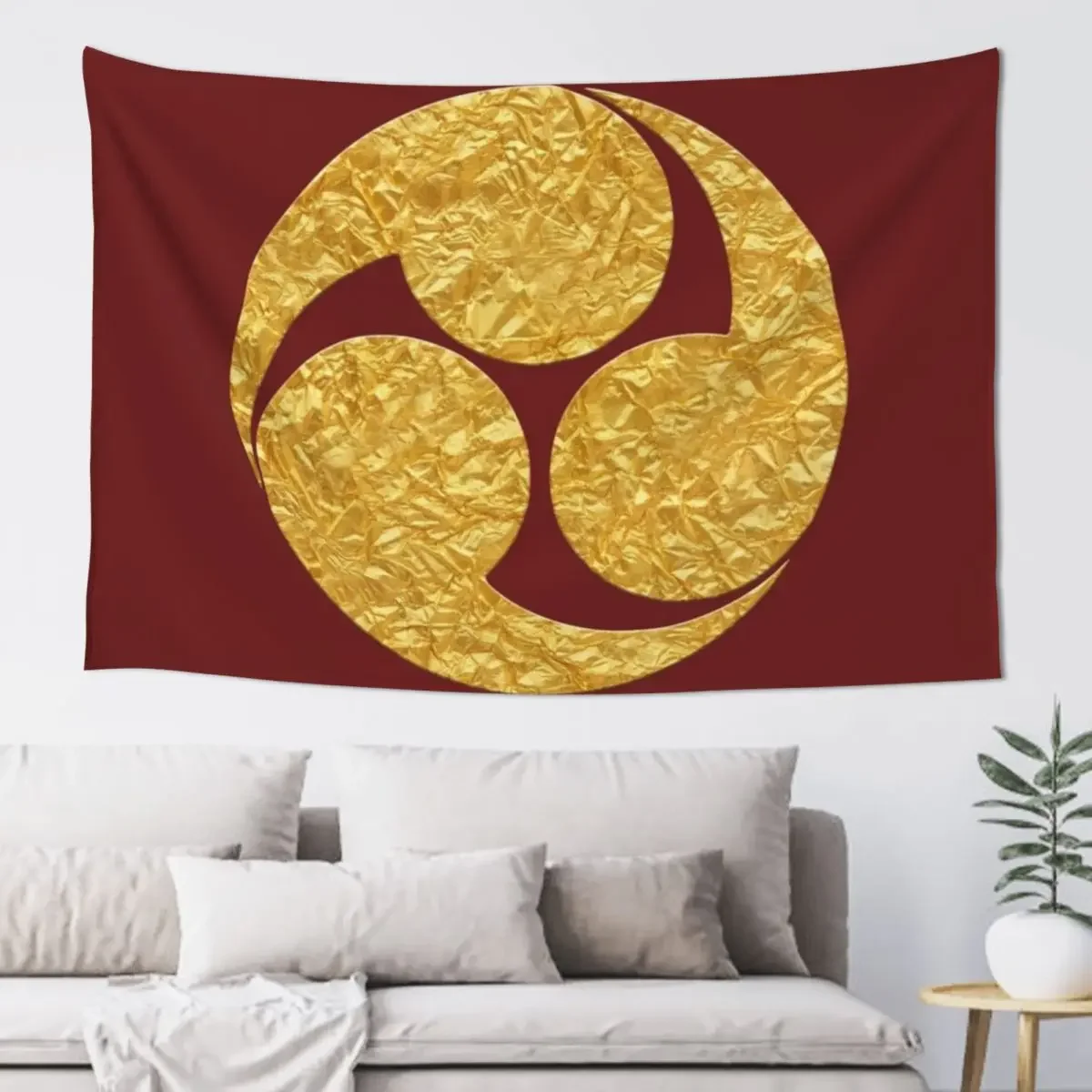 Japanese Mon Hidari Mitsu Tomoe Tapestry Luxury Living Room Decoration House Decoration Tapestry
Japanese Mon Hidari Mitsu Tomoe Tapestry Luxury Living Room Decoration House Decoration Tapestry