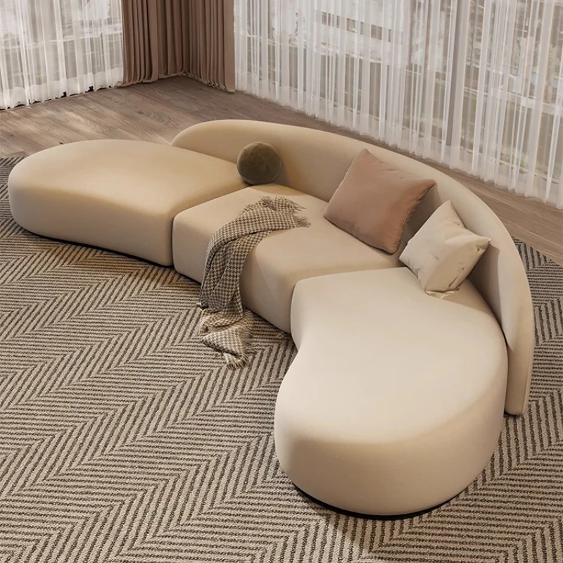 European Curved Sofa Designer Unusual Romantic Aesthetics Comfortable Living Room Sofas Luxury Lounge Muebles Home Furniture
European Curved Sofa Designer Unusual Romantic Aesthetics Comfortable Living Room Sofas Luxury Lounge Muebles Home Furniture