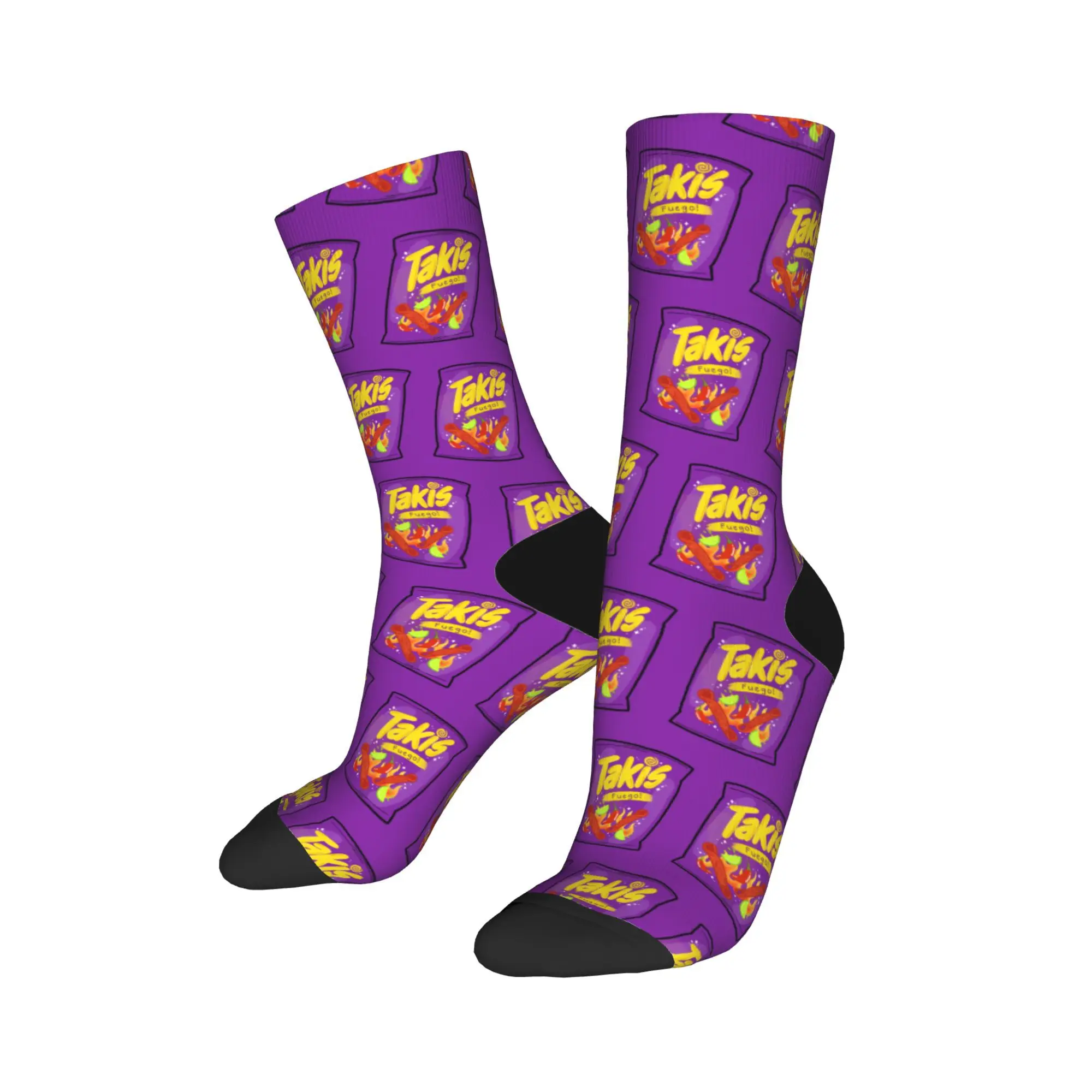 Funny Takis Hot Food Potato Chip Basketball Socks Polyester Middle Tube Socks for Unisex Sweat Absorbing
Funny Takis Hot Food Potato Chip Basketball Socks Polyester Middle Tube Socks for Unisex Sweat Absorbing