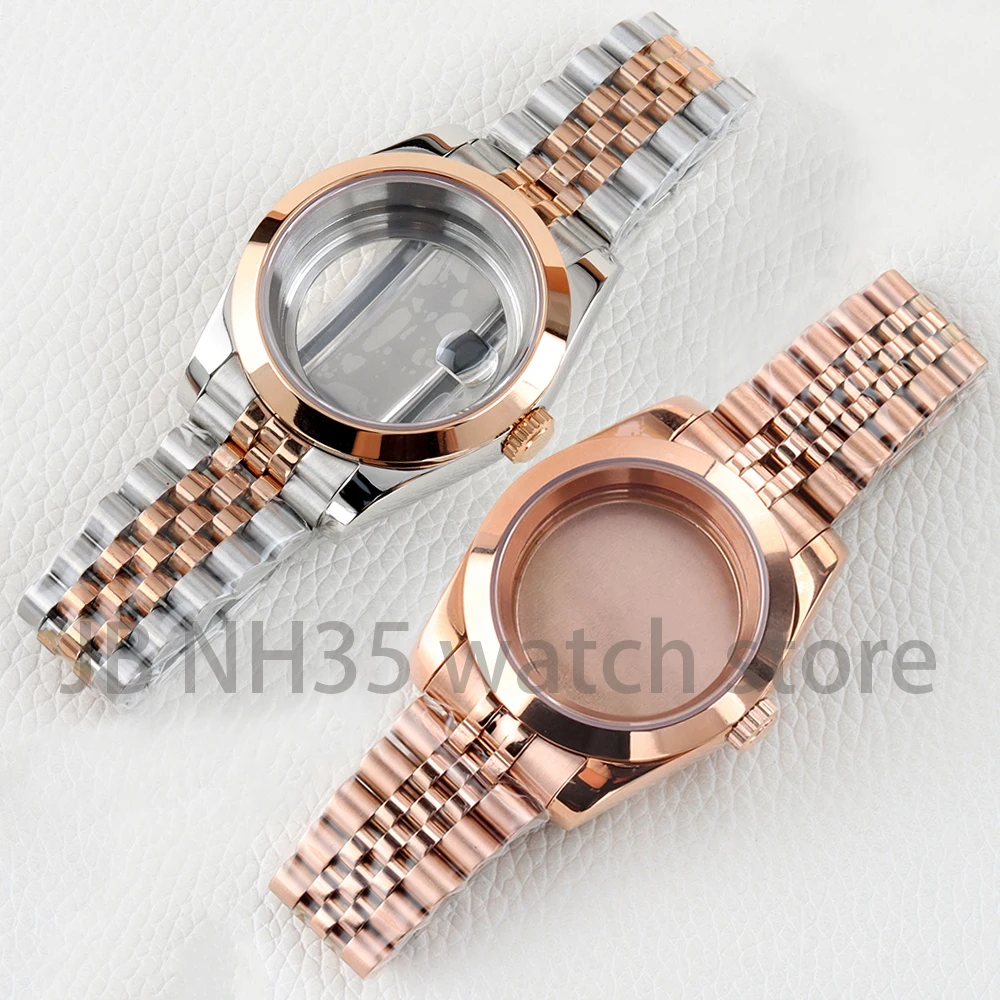 Корпус NH35 с плоским краем 36/39 мм для Seiko NH35 NH36, механизм DATEJUST, циферблат 28,5 мм, сапфировое стекло, юбилейный браслет из нержавеющей стали
Корпус NH35 с плоским краем 36/39 мм для Seiko NH35 NH36, механизм DATEJUST, циферблат 28,5 мм, сапфировое стекло, юбилейный браслет из нержавеющей стали