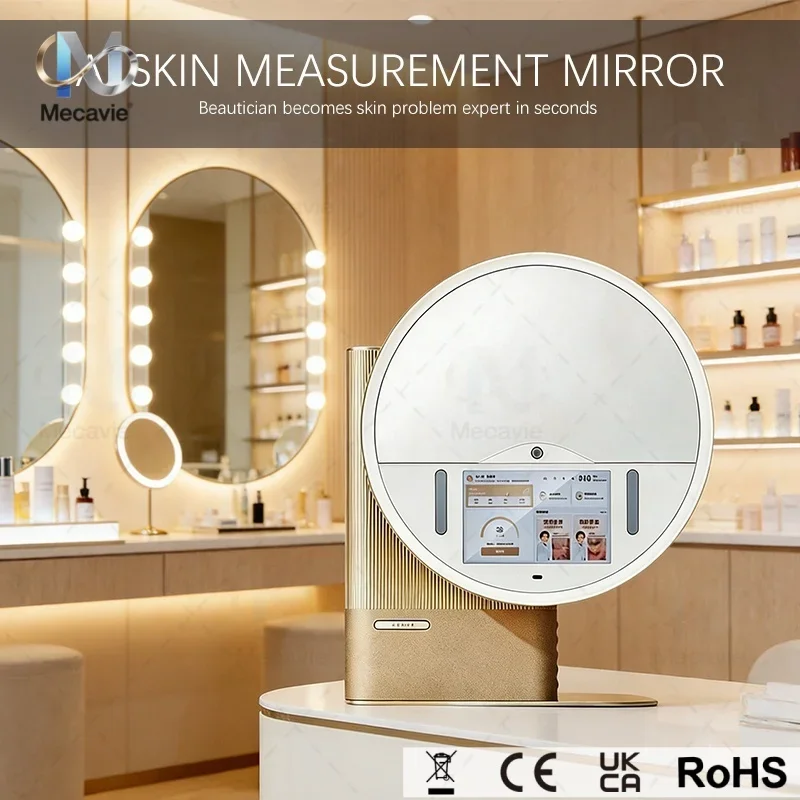 Новейший 14-дюймовый монитор с зеркальным экраном и интеллектуальным анализатором кожи головы с функцией генерации отчетов для портативного использования в салонах красоты.
Новейший 14-дюймовый монитор с зеркальным экраном и интеллектуальным анализатором кожи головы с функцией генерации отчетов для портативного использования в салонах красоты.