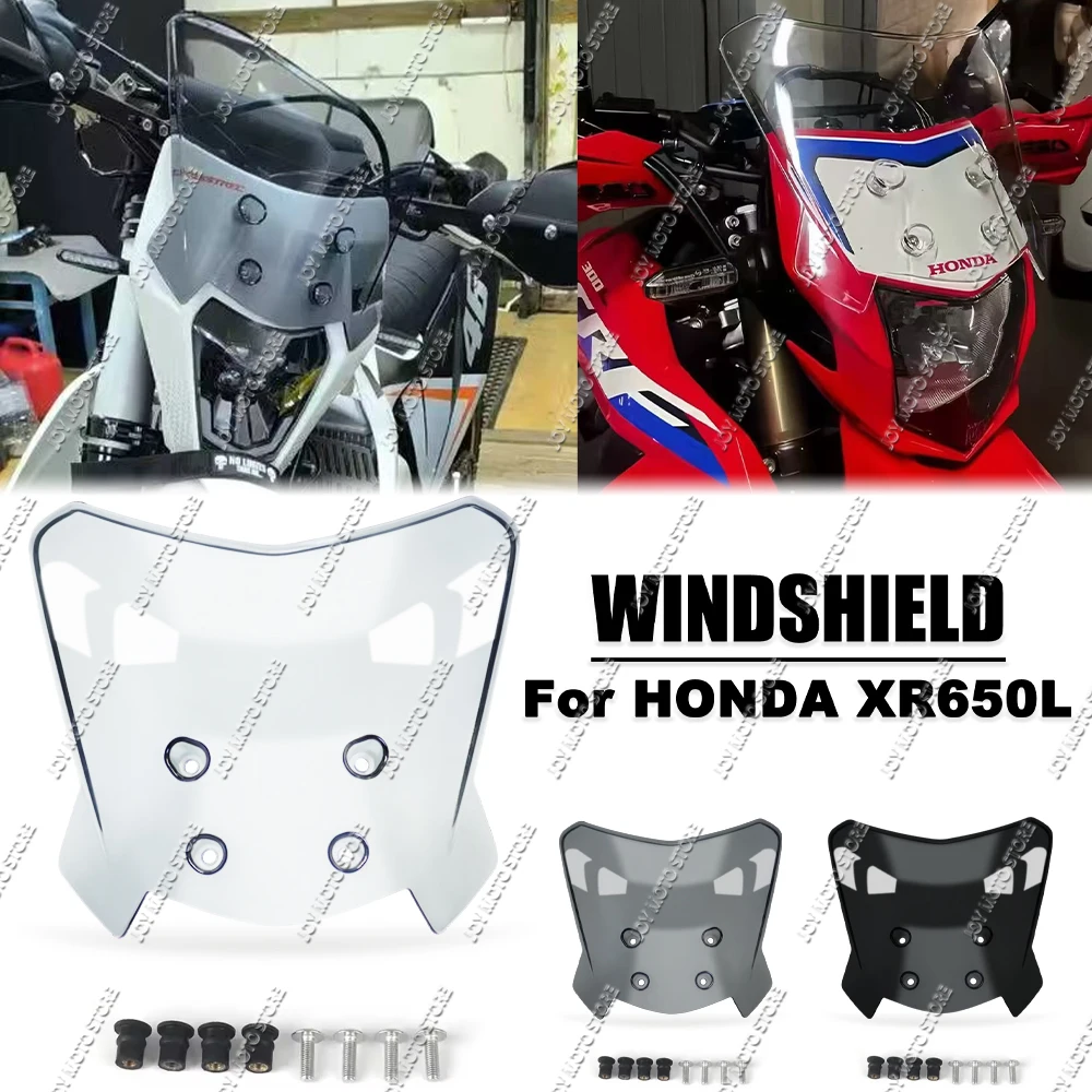 For Honda XR650L xr650l Motorcycle Universal Windscreen Windshield Covers Screen
For Honda XR650L xr650l Motorcycle Universal Windscreen Windshield Covers Screen