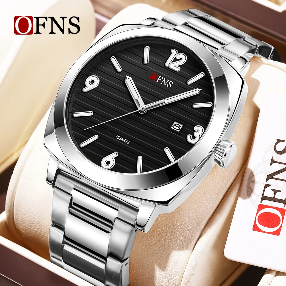 OFNS new 1618 luxury men's quartz watch calendar night light waterproof casual simple business men's quartz watch
OFNS new 1618 luxury men's quartz watch calendar night light waterproof casual simple business men's quartz watch
