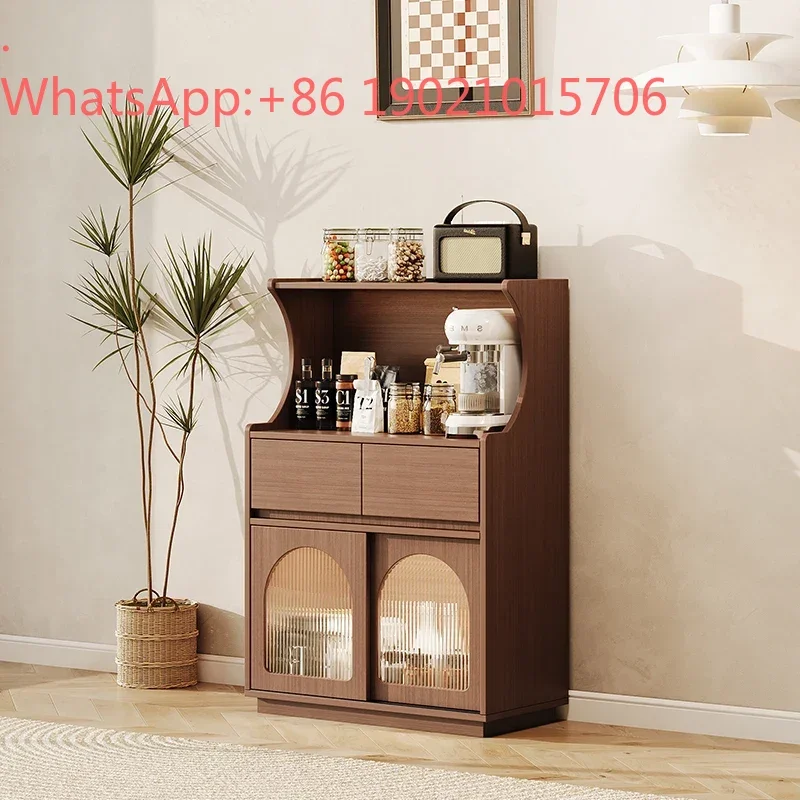 HXL medieval style dining side household living room vertical integrated storage against the wall storage rack coffee cabinet
HXL medieval style dining side household living room vertical integrated storage against the wall storage rack coffee cabinet