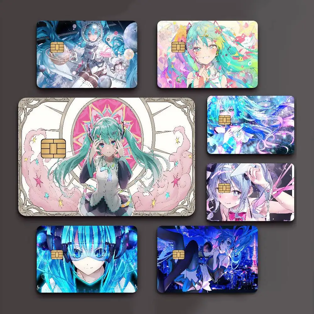 Popular Singer M-Miku Cartoon Credit Card Skin Stickers For Bank Card Bus Metro Card Sticker Waterproof Women Gift
Popular Singer M-Miku Cartoon Credit Card Skin Stickers For Bank Card Bus Metro Card Sticker Waterproof Women Gift