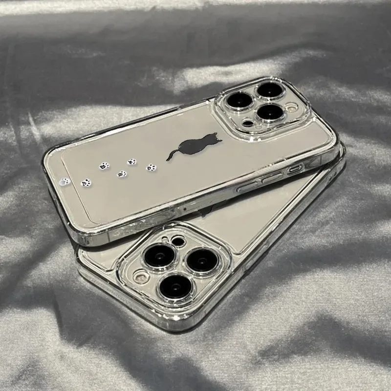 Cute Black Cat Paw Print Soft Case For Samsung A04 A05S A06 A50 A51 A52 A53 A54 A55 A56 A71 A72 A73 M53 M54 M55 5G Clear Cover
Cute Black Cat Paw Print Soft Case For Samsung A04 A05S A06 A50 A51 A52 A53 A54 A55 A56 A71 A72 A73 M53 M54 M55 5G Clear Cover