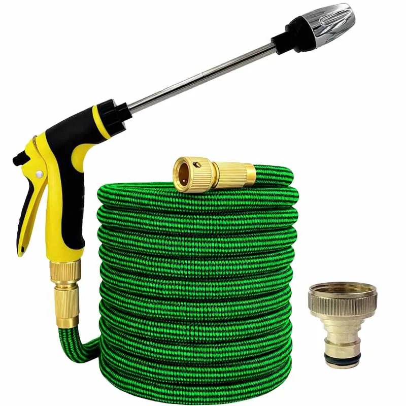 Расширяемый волшебный шланг с несколькими распылениями — прикрепленный водяной пистолет высокого давления, идеально подходит для полива домашнего сада и автомойки, 1 шт.
Расширяемый волшебный шланг с несколькими распылениями — прикрепленный водяной пистолет высокого давления, идеально подходит для полива домашнего сада и автомойки, 1 шт.