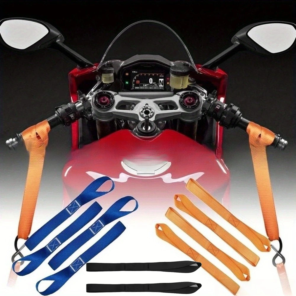 2/6pcs Soft Loop Tie Down Straps or Securing ATV Motorcycles Scooters Dirt Bikes Lawn Mutipurpose Motor Tie Downs Luggage Straps
2/6pcs Soft Loop Tie Down Straps or Securing ATV Motorcycles Scooters Dirt Bikes Lawn Mutipurpose Motor Tie Downs Luggage Straps