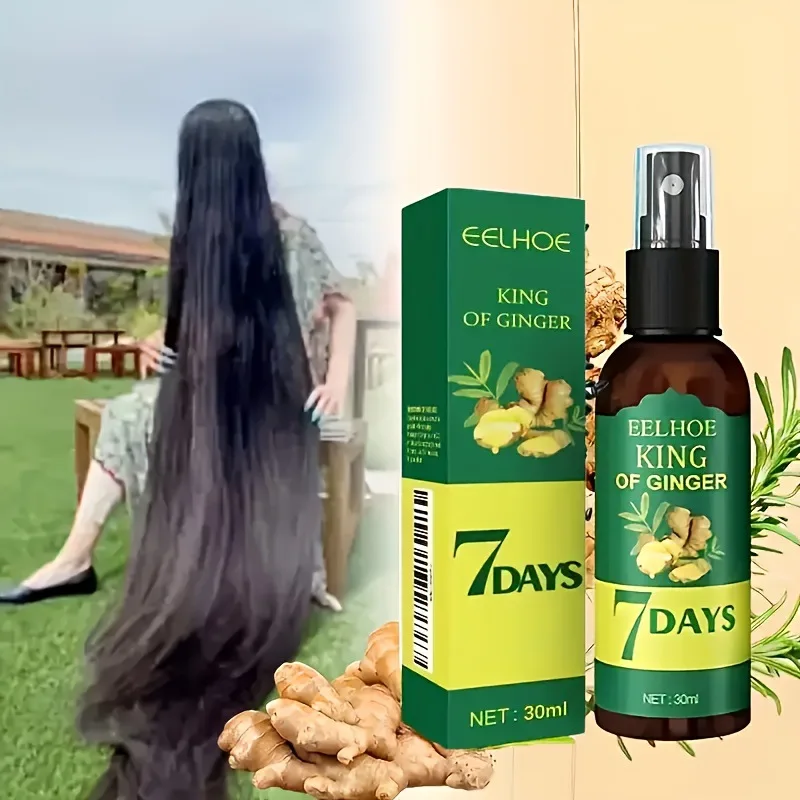 Спрей для волос с имбирем, увлажняющий, для массажа кожи головы, восстанавливающий, лечебный, жидкий.
Спрей для волос с имбирем, увлажняющий, для массажа кожи головы, восстанавливающий, лечебный, жидкий.