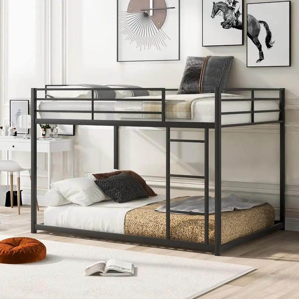 Full-Size Metal Bunk Bed with Ladder, Ideal for Teens, No Box Spring Required
Full-Size Metal Bunk Bed with Ladder, Ideal for Teens, No Box Spring Required