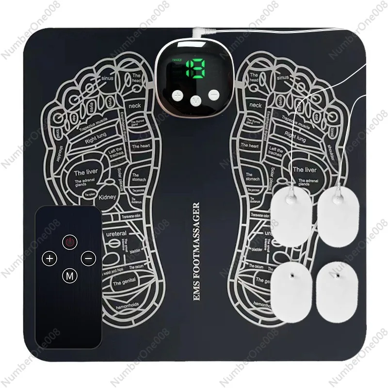Foot massage machine ems pulse feet massager physiotherapy usb charging smart massage pad
Foot massage machine ems pulse feet massager physiotherapy usb charging smart massage pad