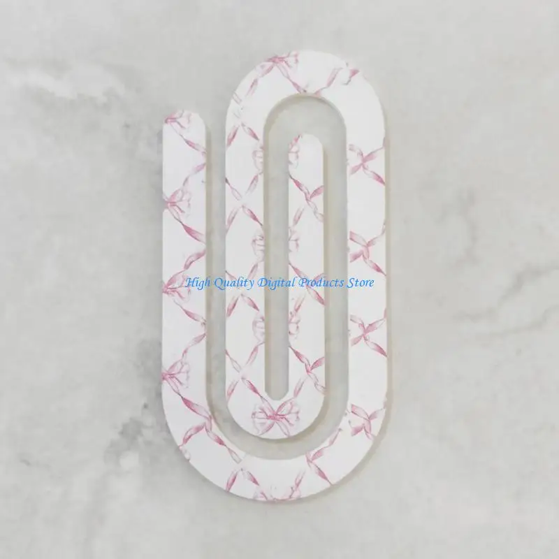 U2JE 10Pcs Multipurpose Document Clip Acrylic Paperclip Bookmarks Page Marker Clip
U2JE 10Pcs Multipurpose Document Clip Acrylic Paperclip Bookmarks Page Marker Clip