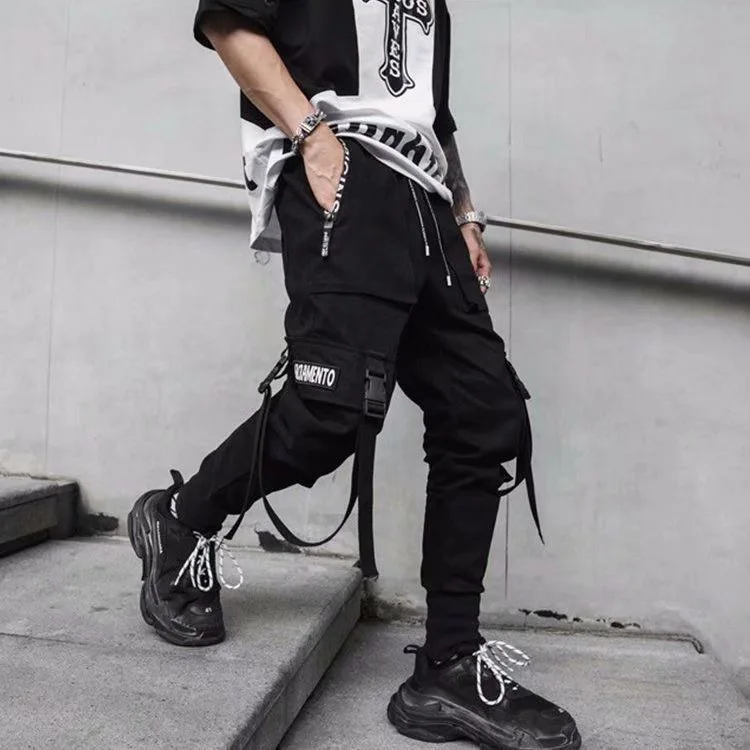 ARENS Hip Hop Joggers Pants Men Harajuku Streetwear Ribbons Pants Casual Slim Track Trousers Elastic Waist Male Jogger
ARENS Hip Hop Joggers Pants Men Harajuku Streetwear Ribbons Pants Casual Slim Track Trousers Elastic Waist Male Jogger